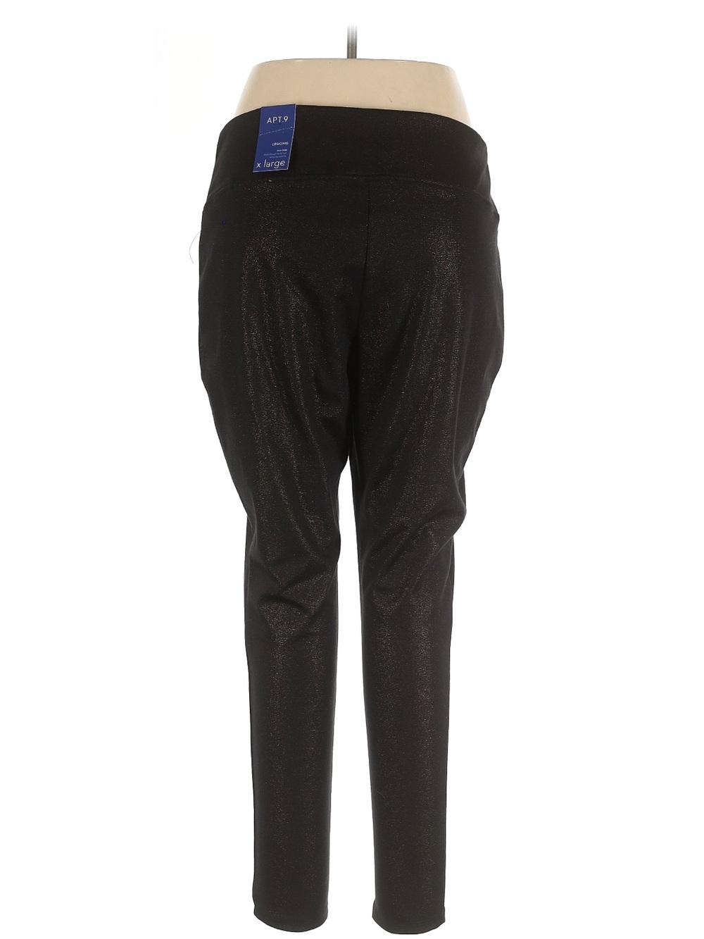 Apt. 9 Black Shimmer Skinny leggings